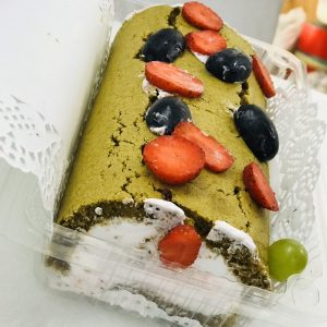 Bánh cuộn trà xanh